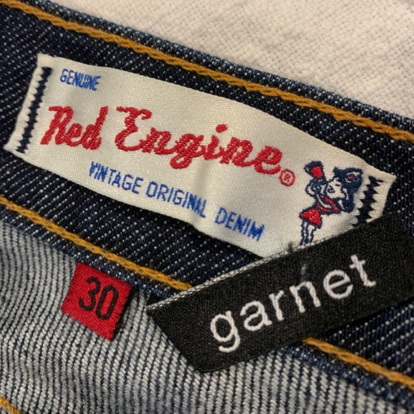 Red Engine Boot Cut jeans - Picture 2 of 4